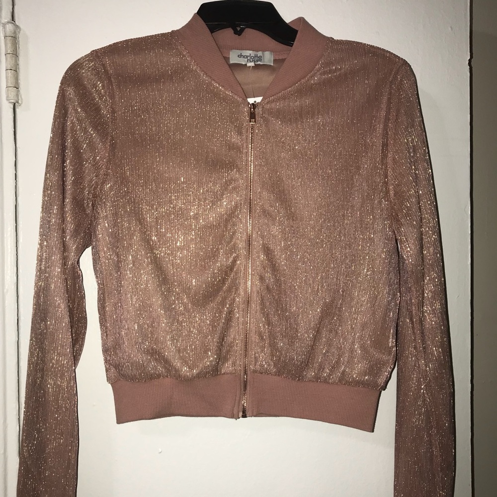 Beautiful Shimmery Crop Jacket
